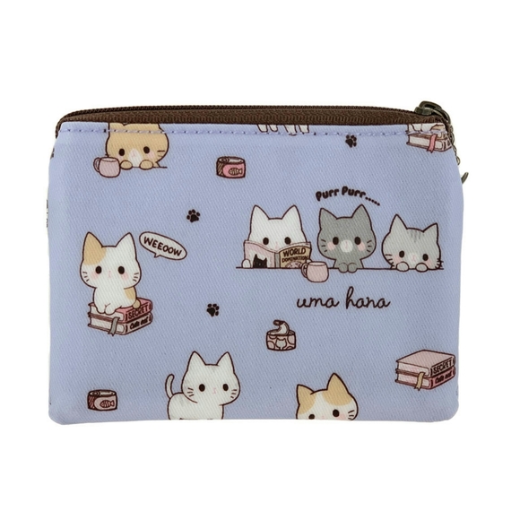 Waterproof Cat Coin Purse Keychain Pouch Holder - Picture 2 of 8